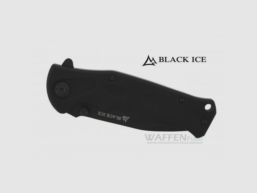 Black Ice Penta Einhandmesser mit Flipper Klinge aus 420 Stahl, Bild 3 von 3