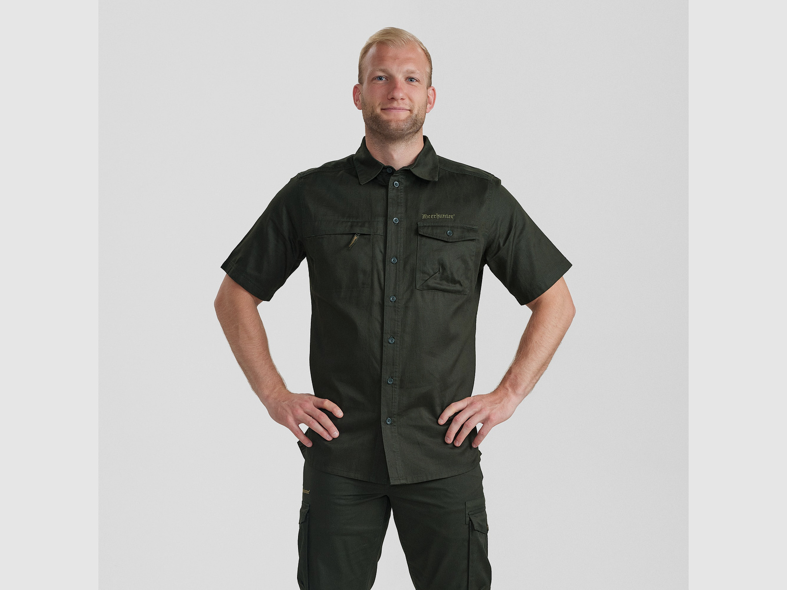 Deerhunter Atlas Shirt S/S Timber 41/42