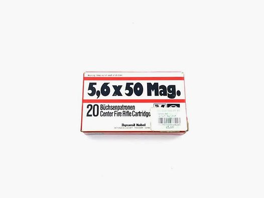 5.6×50 Mag. RWS Volle Mantel 3.24g.