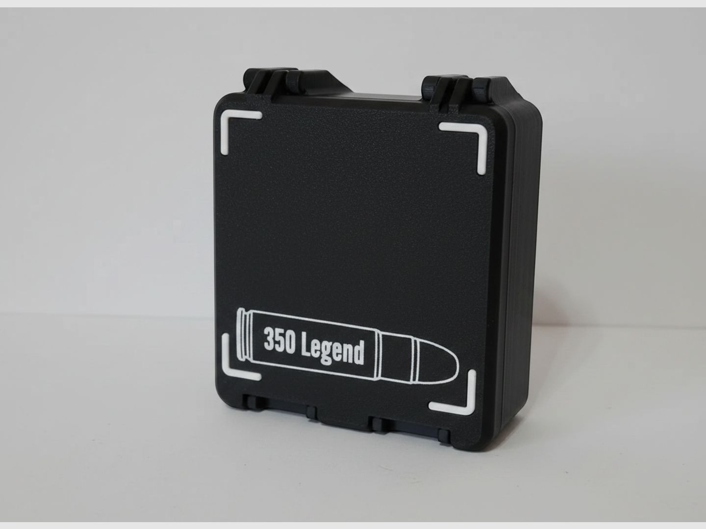 Filamelt Munitionsbox / 350 Legend / 'Klapp- / Rastdeckel' / Patronenbox, Ammo Box