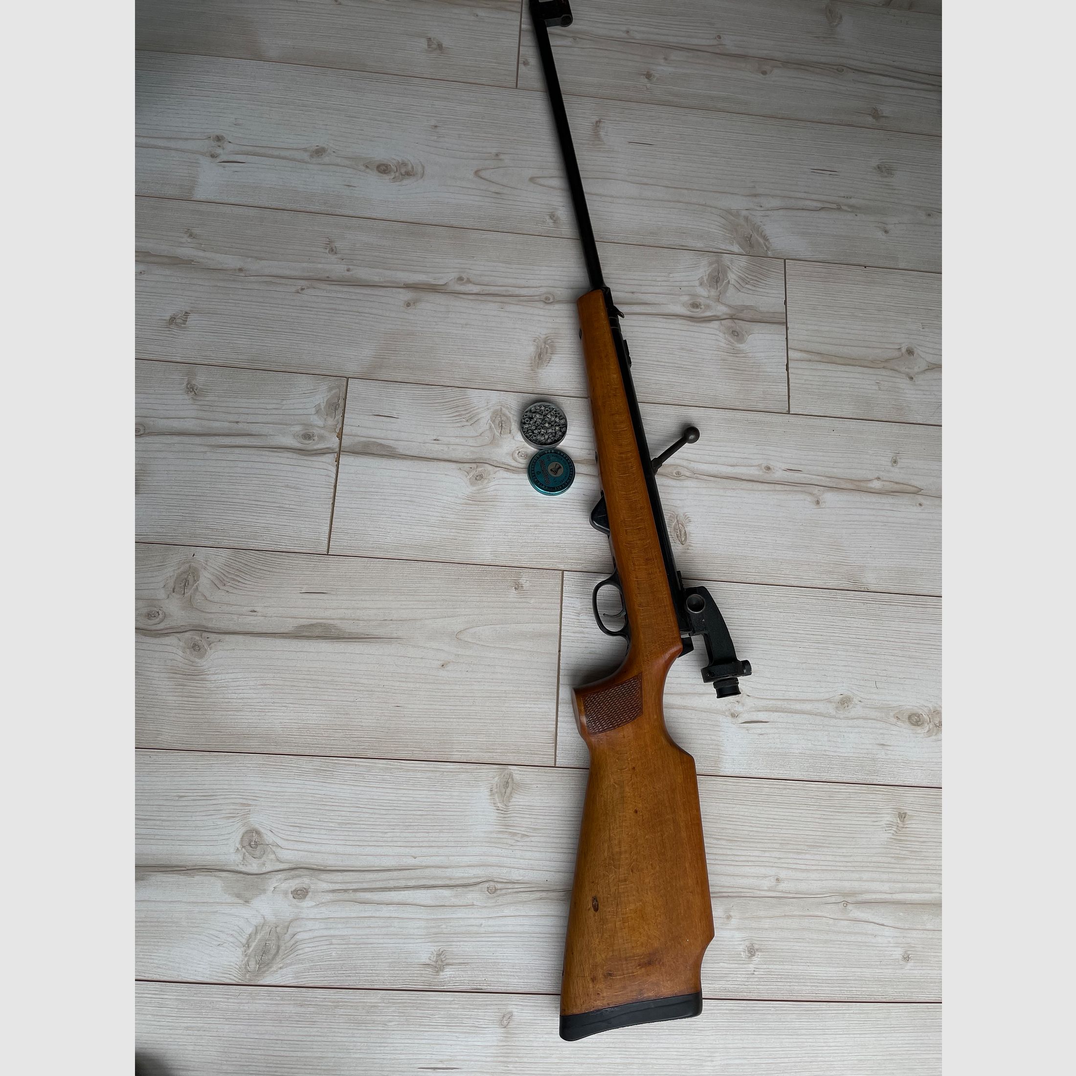 Haenel 311 air rifle with diopter, GDR