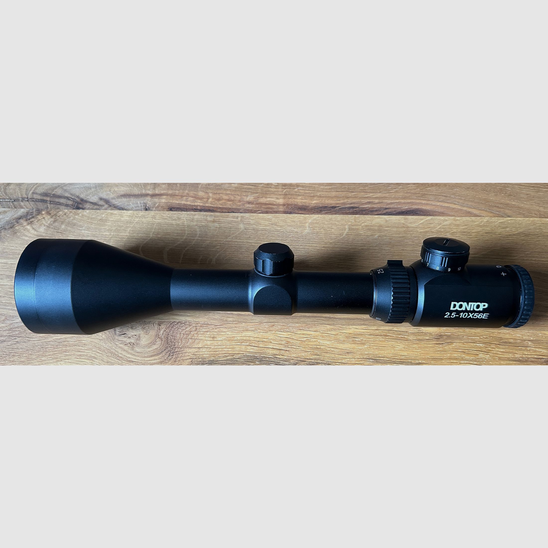 Zielfernrohr 2,5-10x56E Dontop mit Rotpunkt, sehr guter Zustand