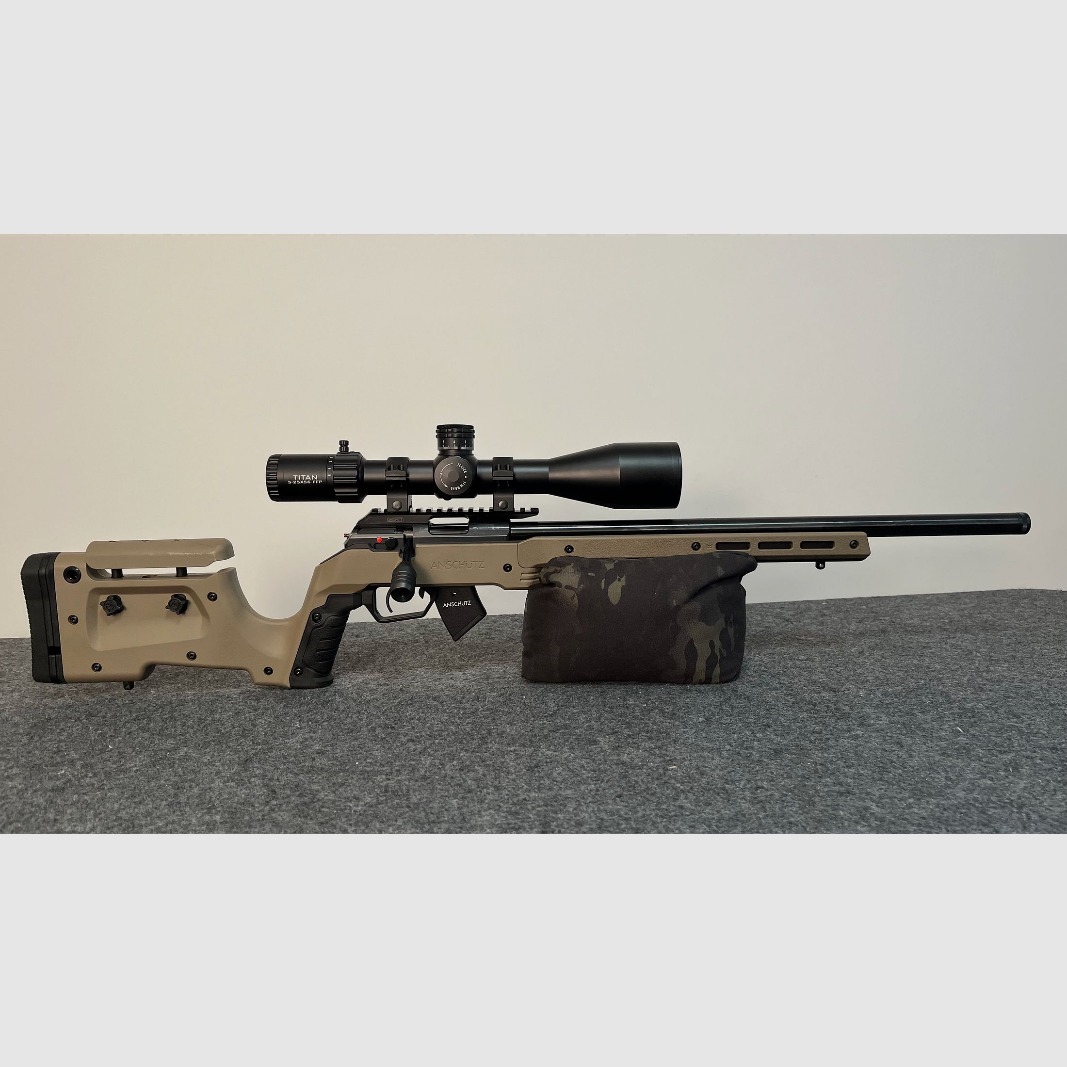 Anschütz 1761 APR small caliber PRS and long range caliber FDE