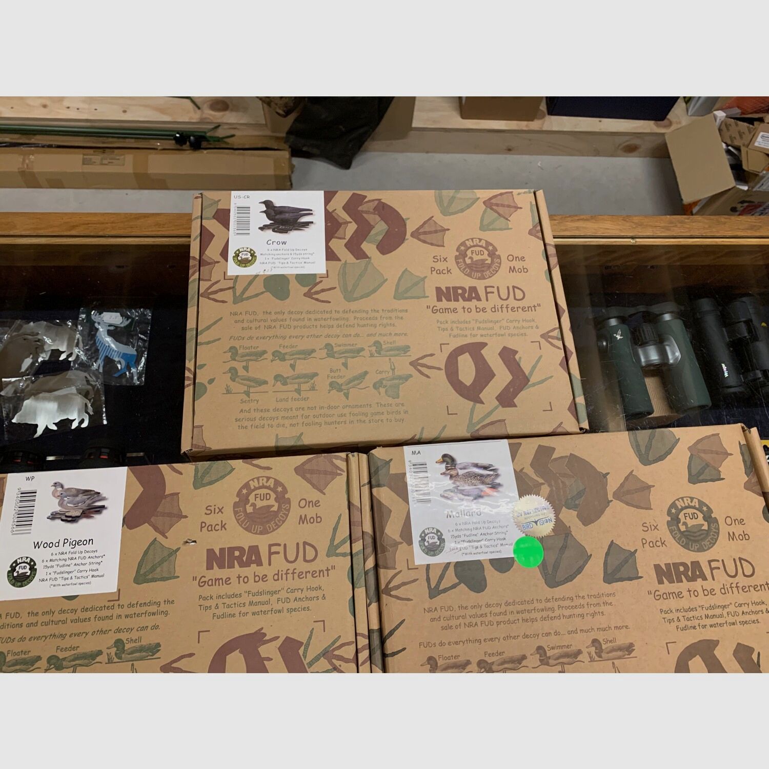 NRA Folding decoys