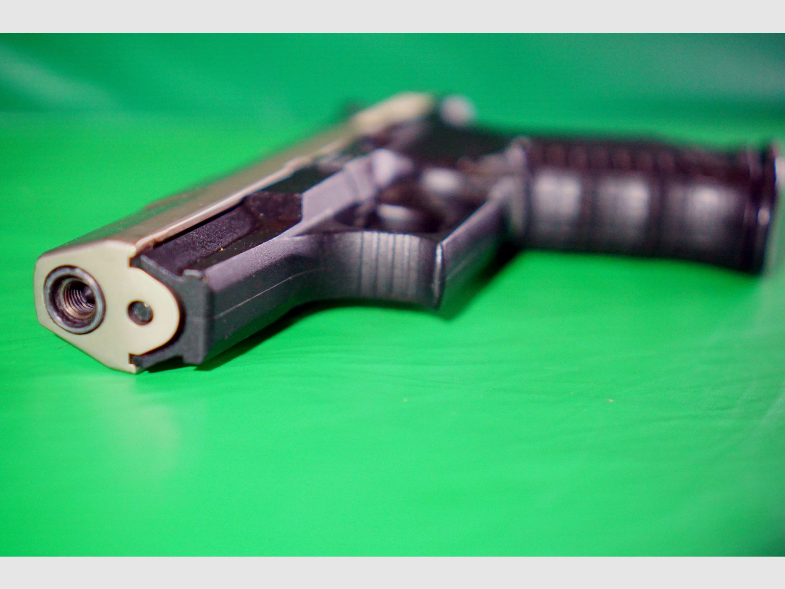 Pistola a salve Walther P99 9mm P.A.K. bicolore (PTB 762) P 99 con fondina Pancake