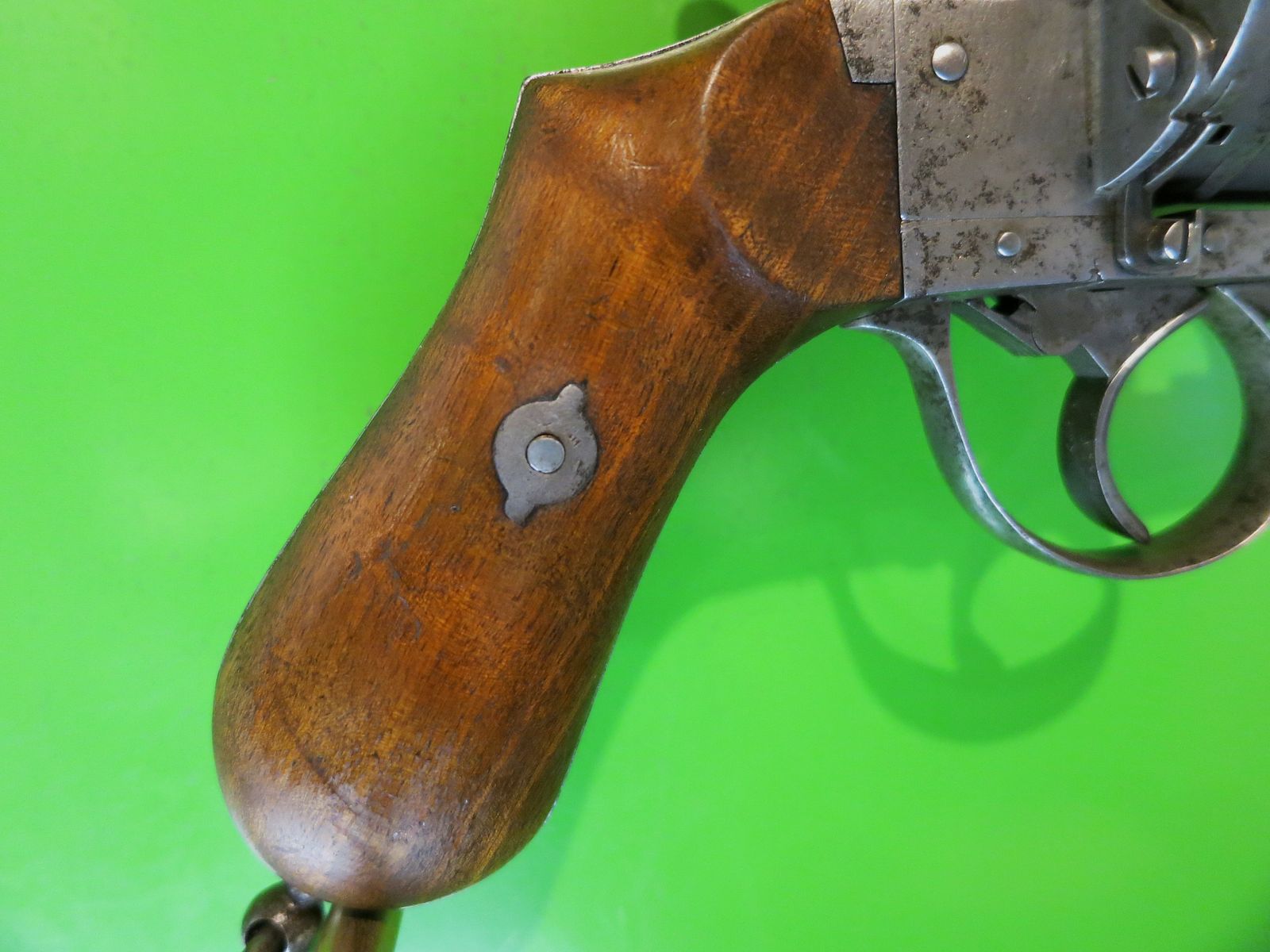 Lefaucheux-Stiftfeuerrevolver 1865, 12 schüssig, Kal. 9 mm Lefaucheux, super selten     #53-
