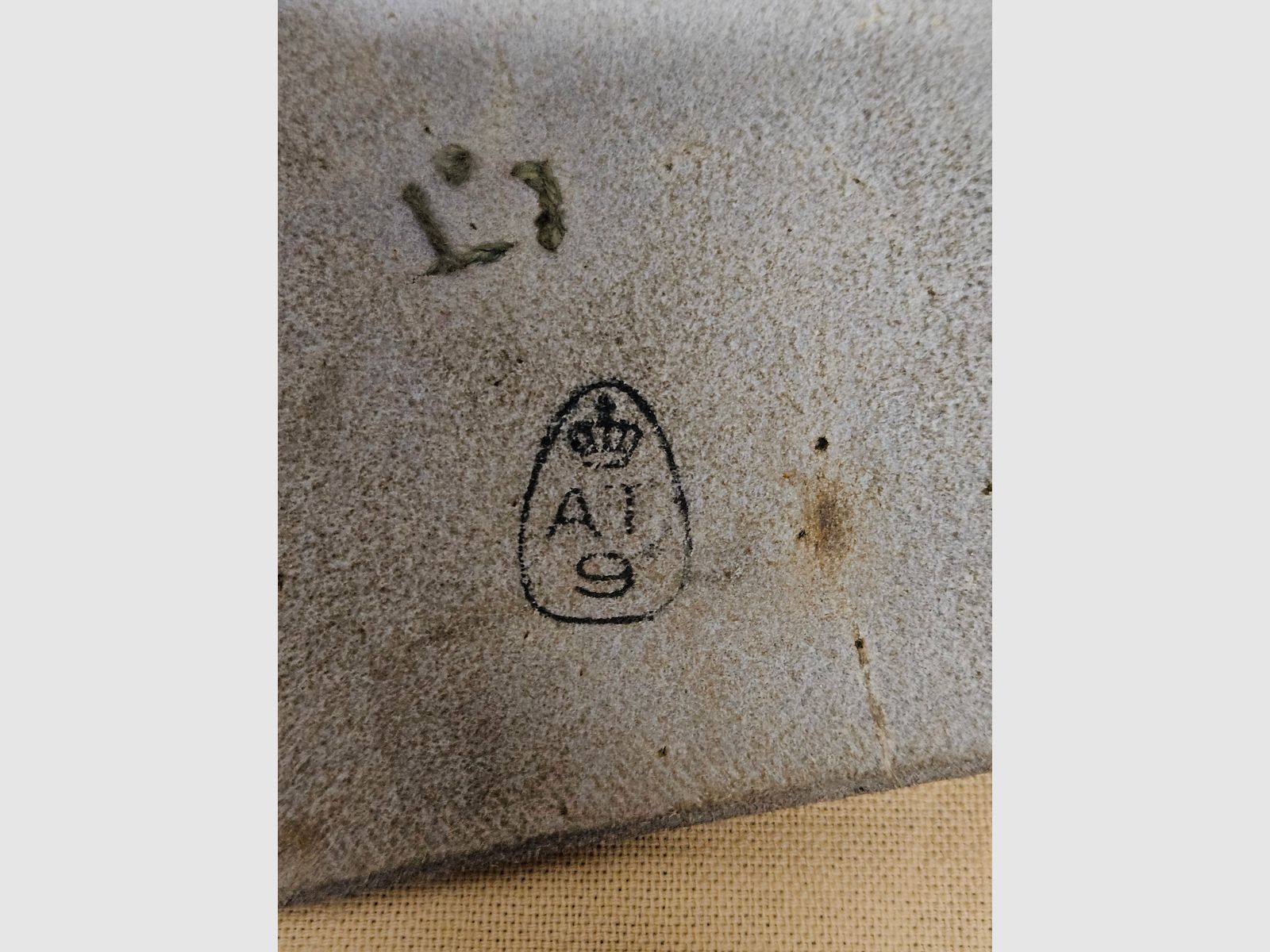 Graugrünes Pistolenholster Holster Beretta 34