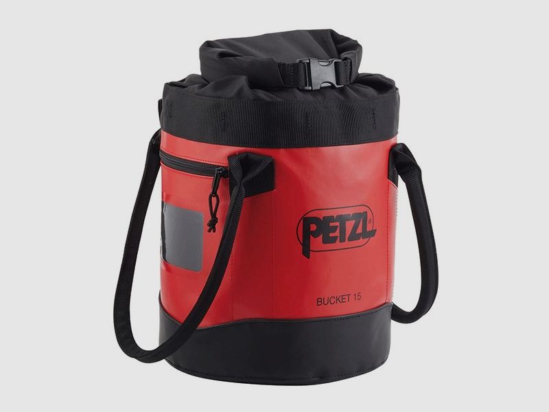 PETZL BUCKET 15L Rouge, image 1 sur 4