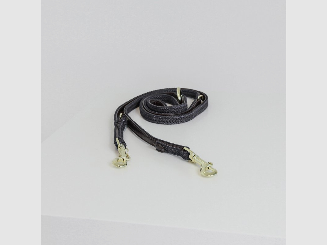 Kentucky Dogwear Hundeleine geflochten Nylon 2m Grau