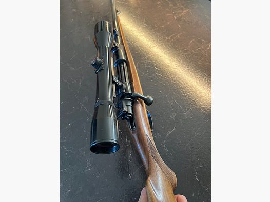 Akah 98er System Cal 7x57 Stecher mit Glas Hubertus 6x42 (Schwenkmontage)