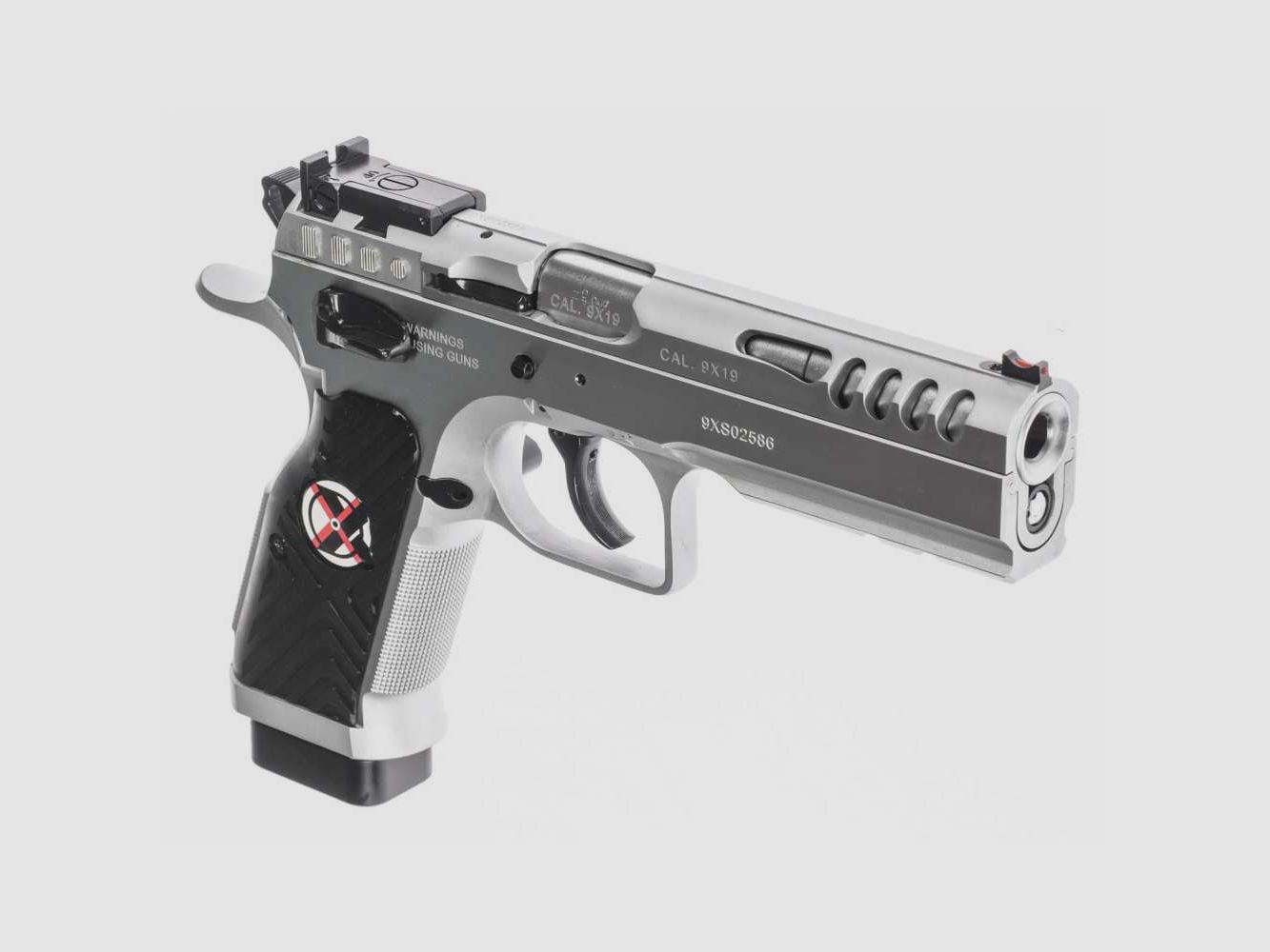 PISTOLA TANFOGLIO STOCK MASTER XTREME 9X19 CHROME, immagine 2 di 4
