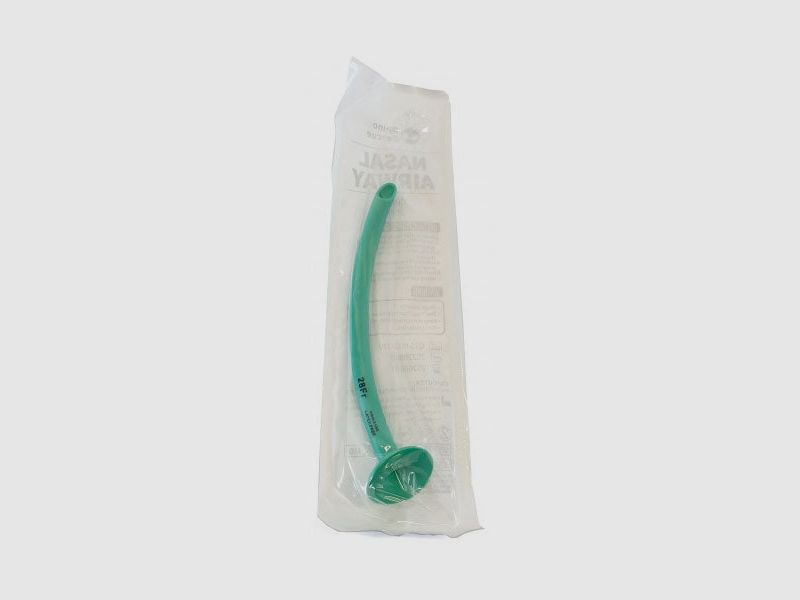 Voie aérienne nasale (tuyau nasopharyngé NPA), Taille 28Fr (Fringe), image 1 sur 2