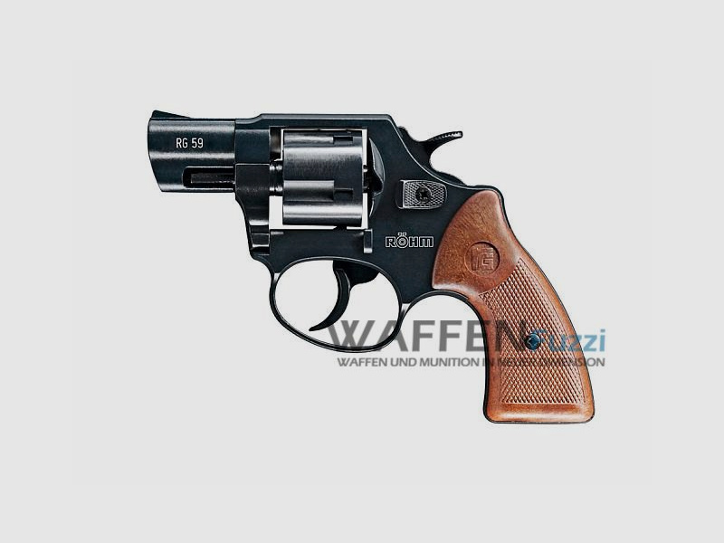 Röhm RG59 broń alarmowa pokryta blachą kal. 9mm R.K.