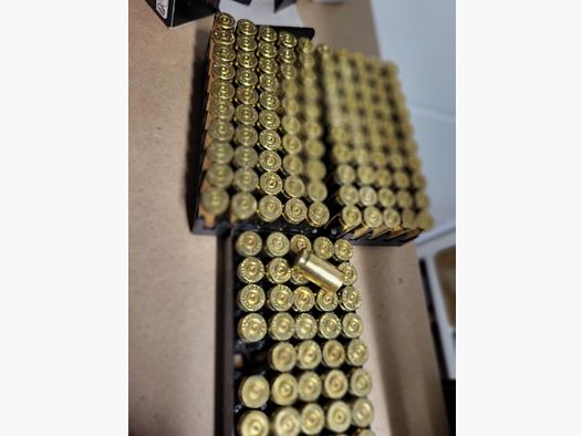 150 - 9mm Hülsen Leer Hülsen für Wiederlader 