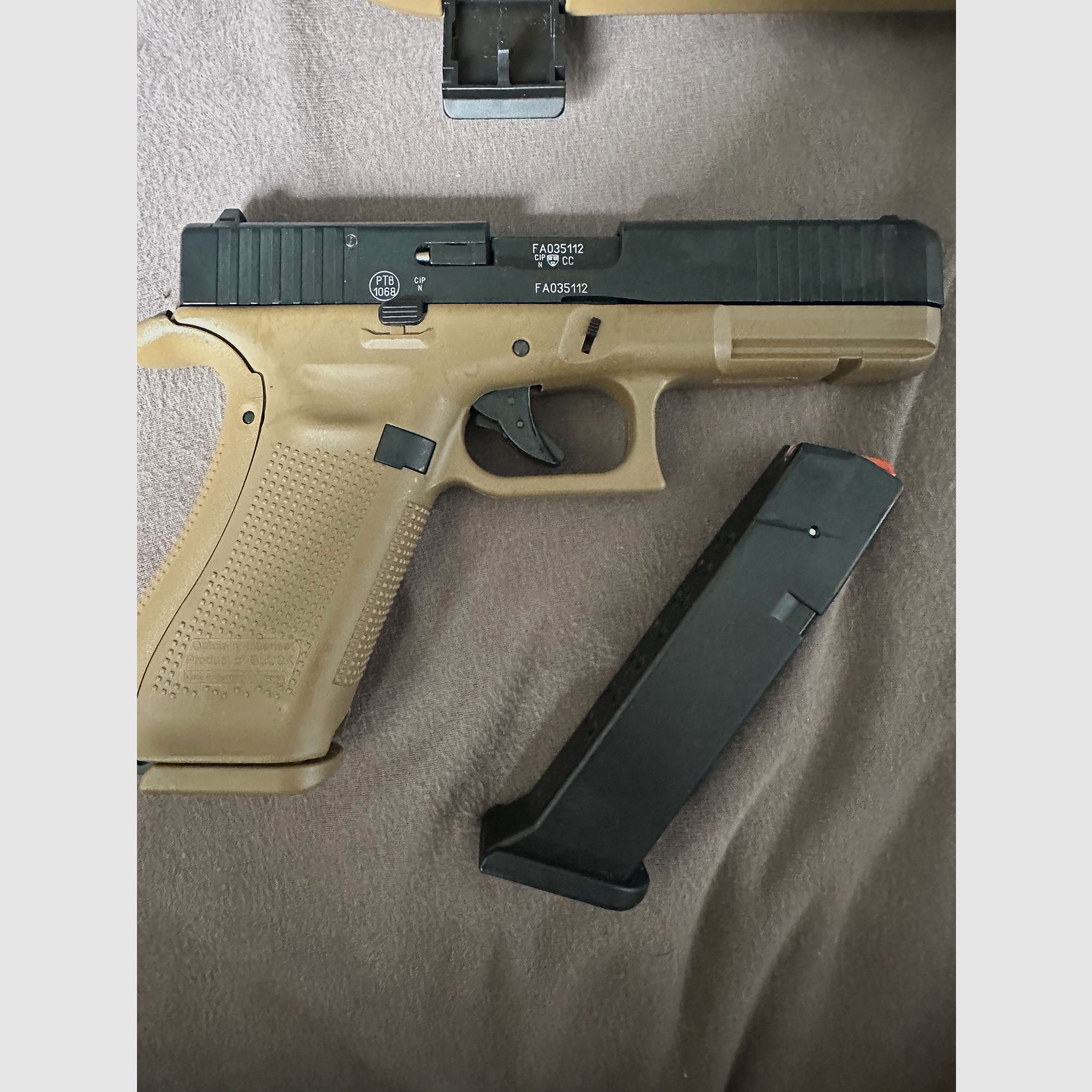 Glock 17 Gen 5 French Army+Erstamagazin