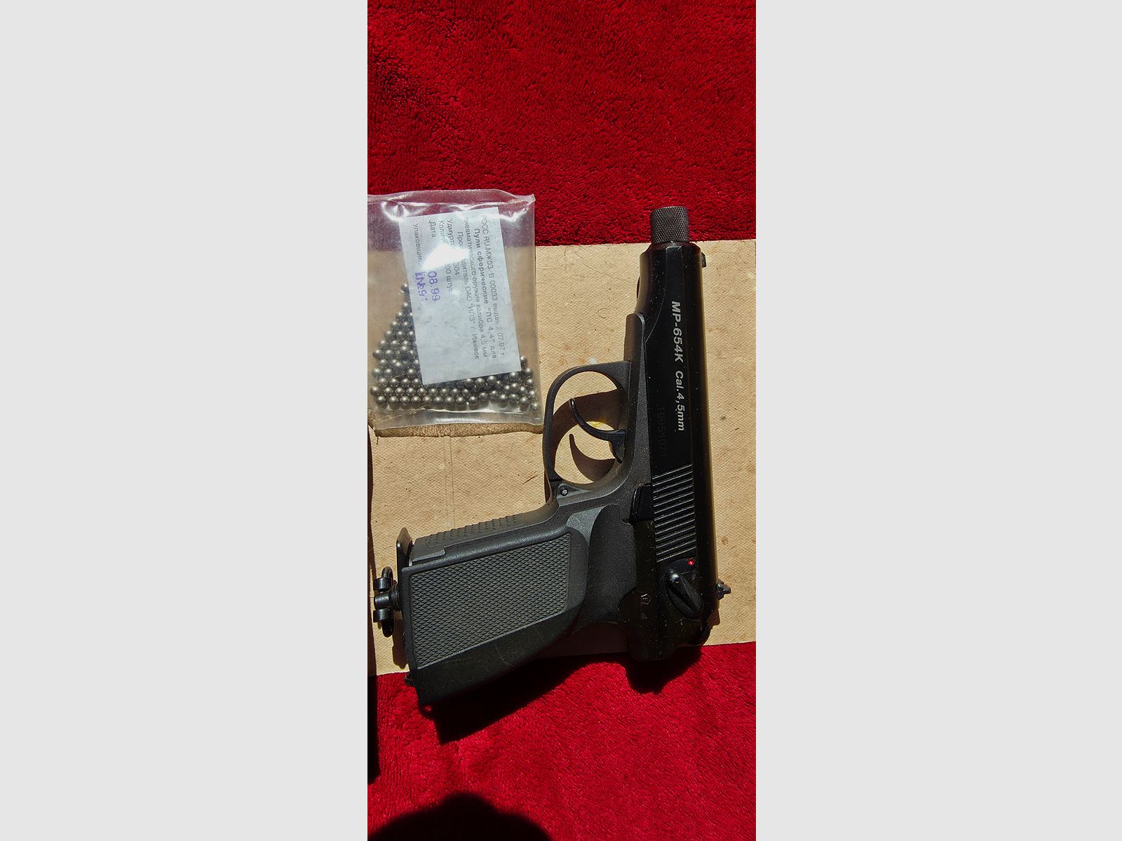 Baikal Makarov co2  kal. 4,5 bb    bj.1999!!!