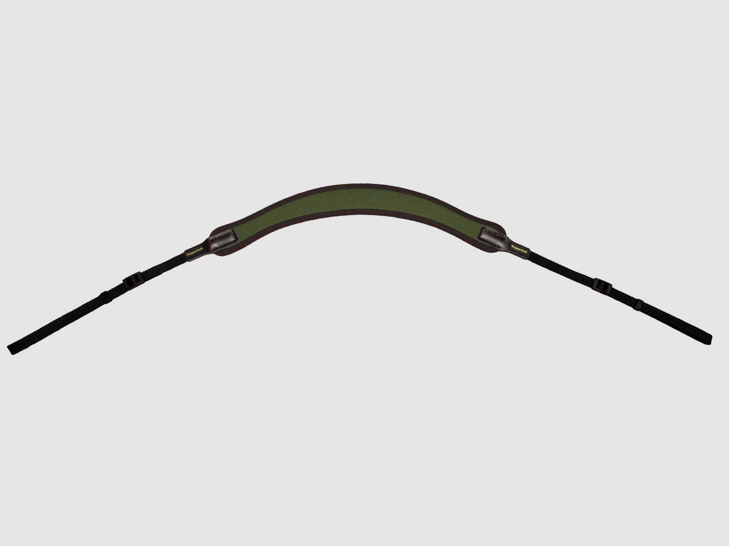 Niggeloh Fernglasriemen Neopren - oliv/grün Outline Kontur