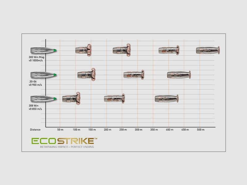 NORMA cal. 3.. cartouches pour carabine .30-06 ECOSTRIKE 20 pièces 9,7 g/150 gr sans plomb, image 3 sur 4