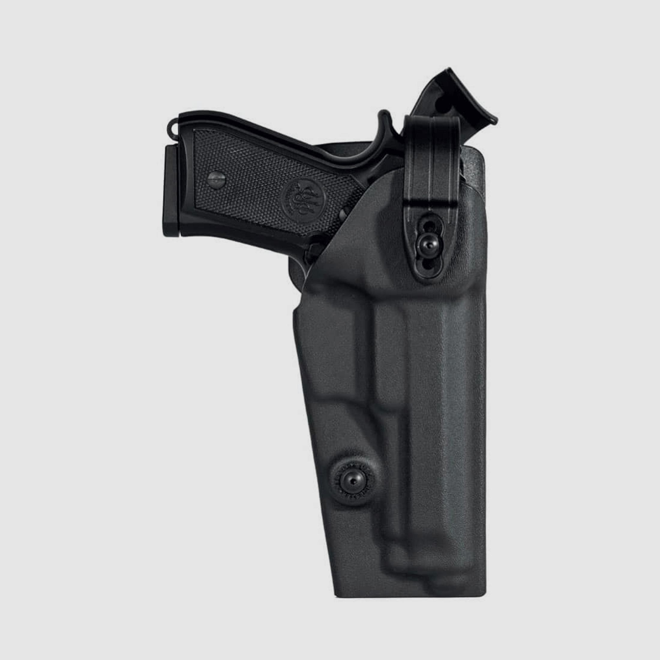 VEGA HOLSTER – Holster en polymère avec système de sécurité supérieur et sangle rotative réglable pour TAURUS G3, image 1 sur 2