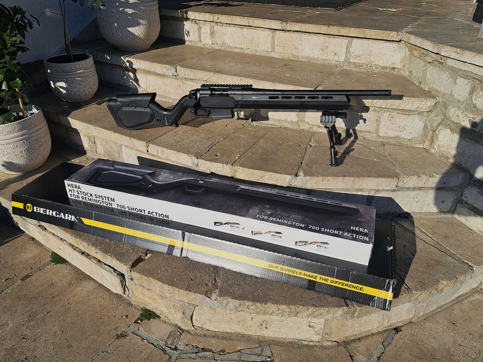 Bergara B14 Sierra extreme 18" .308 Matchabzug Hera H7