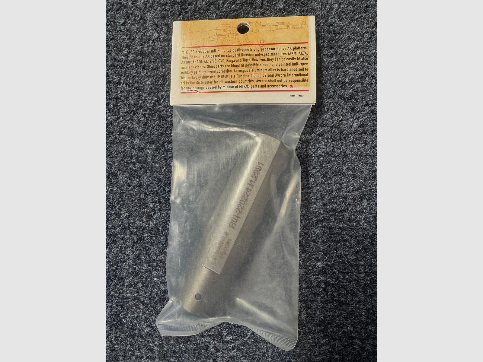 AK 3-chamber compensator M24x1.5 - NEW - Saiga AKM AK47 AK74 Izhmash Arsenal WBP Cugir SDM