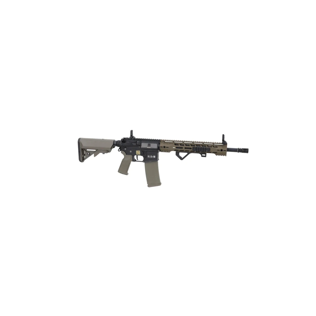 SA M4 Carbine M-LOK (RRA SA-P14 PRIME™ Aster II ETU BLDC™) Rifle Airsoft Libre a partir de 18 - Negro/Verde -F-, imagen 9 de 19