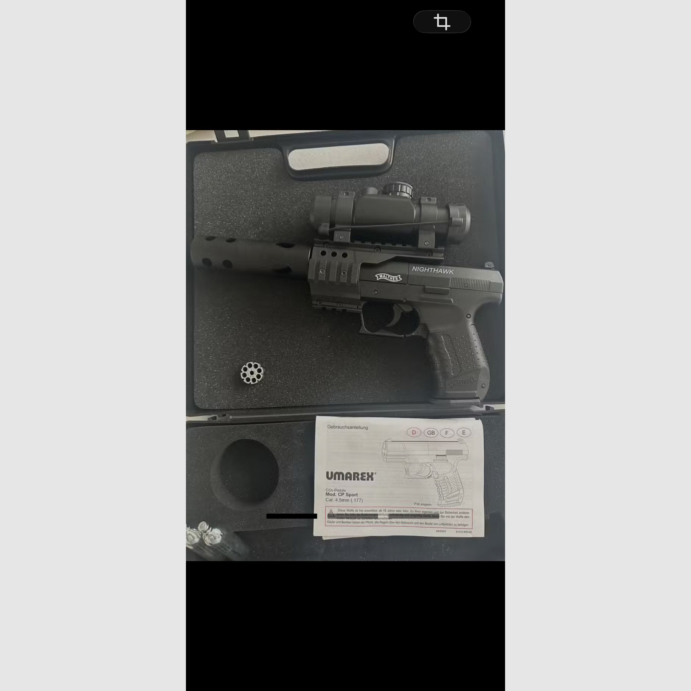 Walther 4,5 mm CO2 Walther