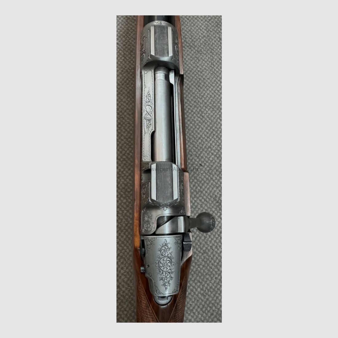 Brünner Custom Made Repetierbüchse, graviert .375H&H