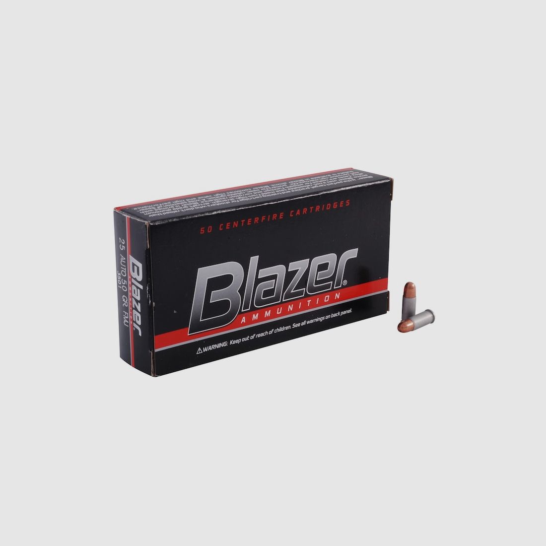 CCI Blazer Aluminum .25 ACP 50GR TMJ 50 cartridges