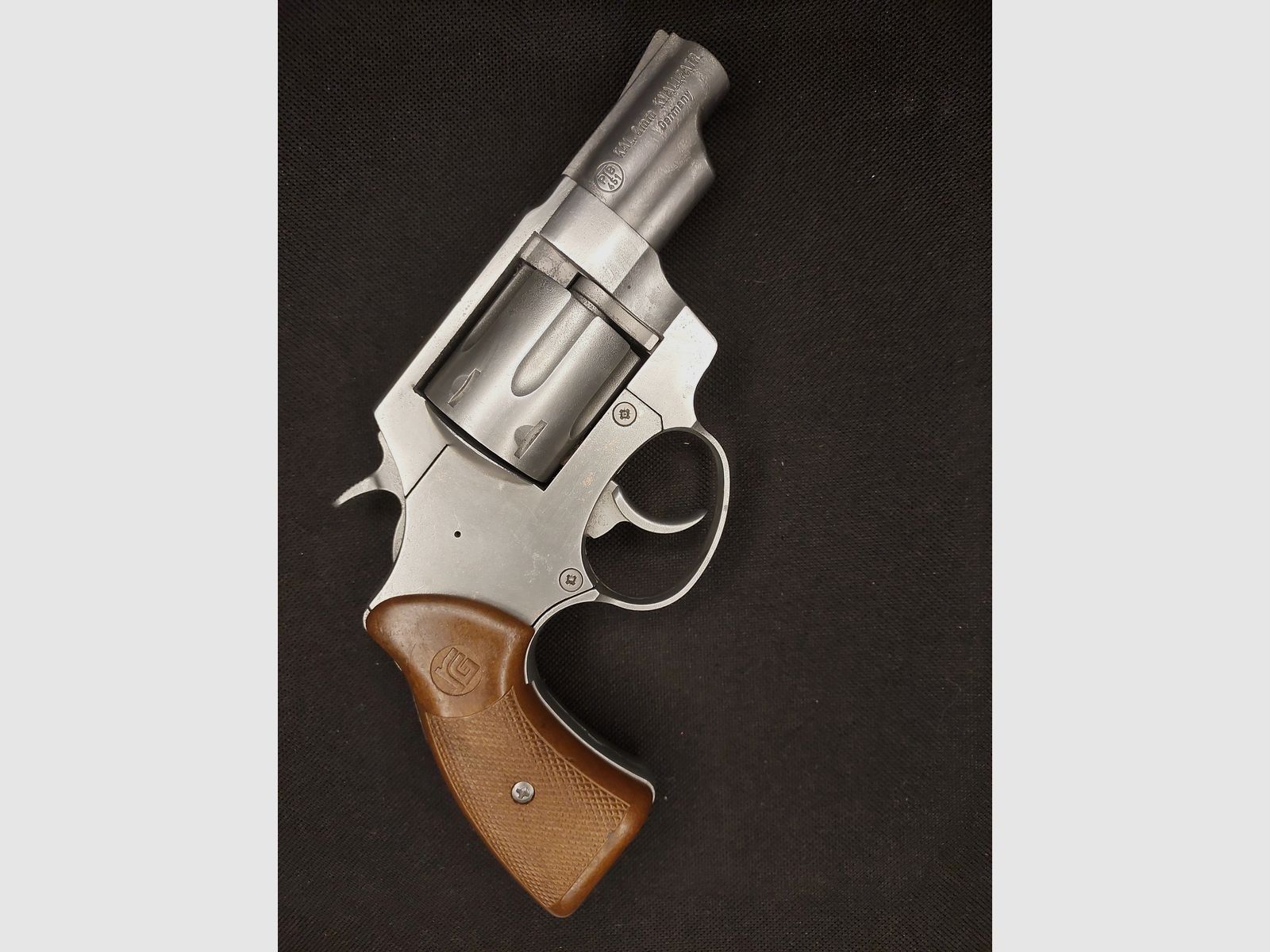 Röhm RG89 Schreckschuss Revolver Steel (PTB 451) Unikat!