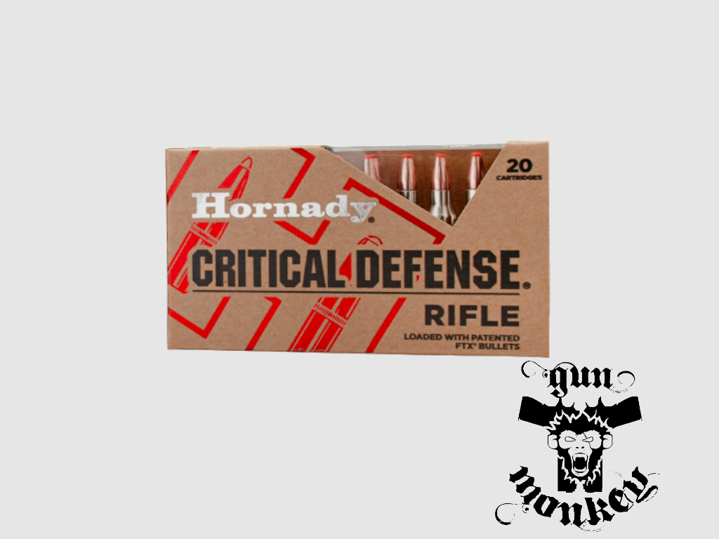 Hornady Büchsenmunition Kal. .223Rem FTX Critical Defense 4,73 g/73 gr (1 Packung = 20 Stück) (80260), Bild 1 von 2