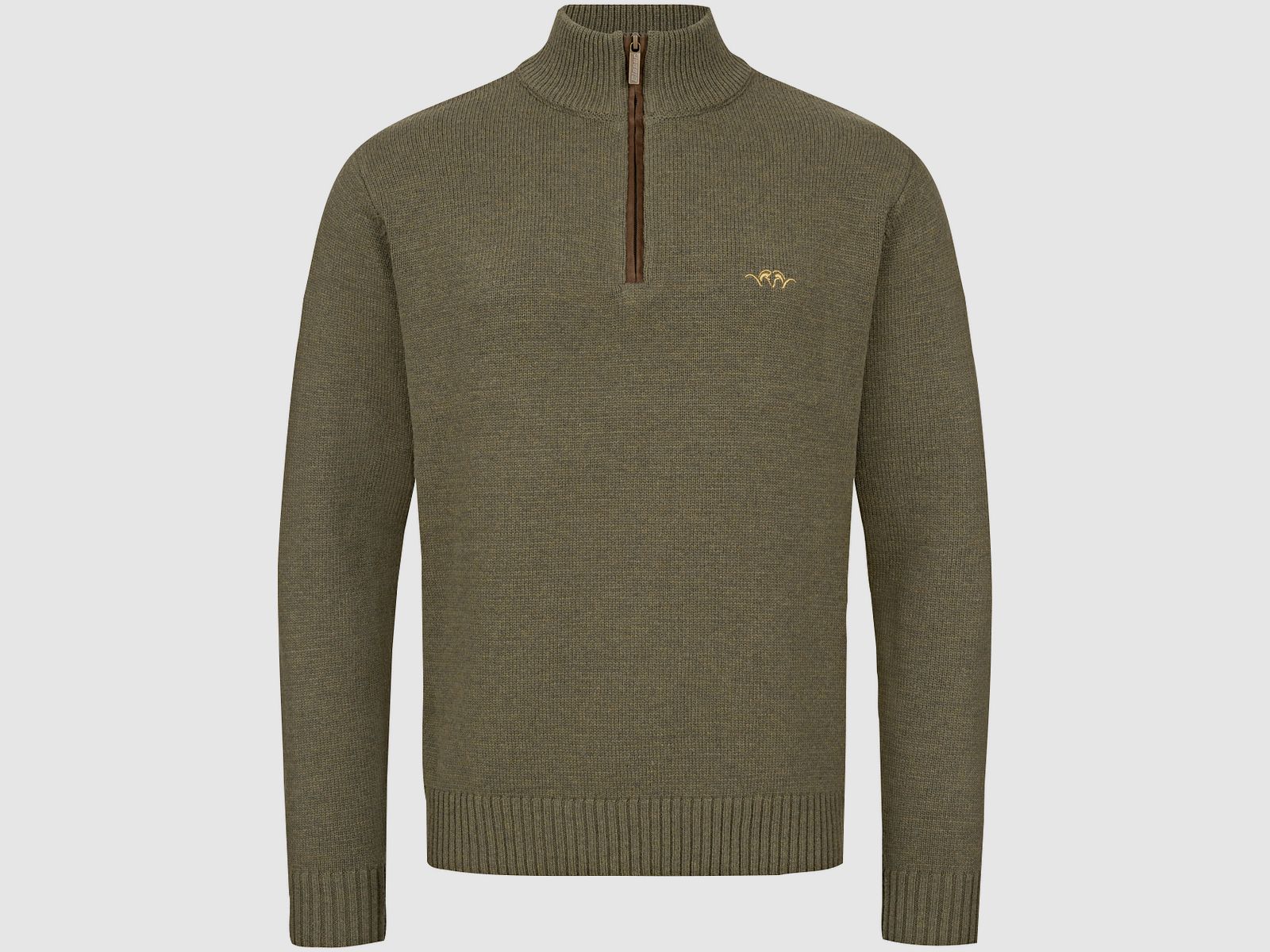 Blaser HZ Maglione in Lana Uomo (Oliva Scura), immagine 2 di 2