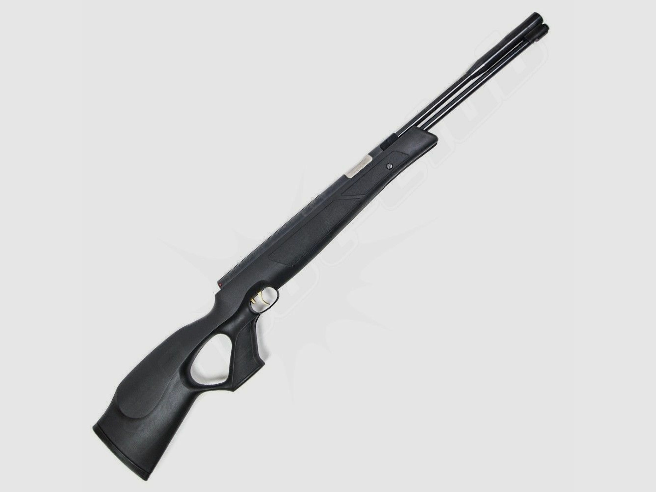 Carabine à air Weihrauch HW 97 Black Line cal. 4,5 mm dans un ensemble de pièges à billes