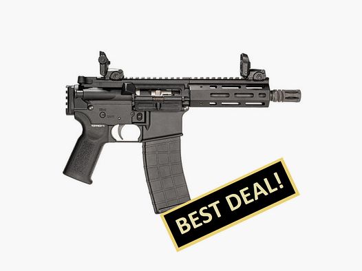 Tippmann M4-22 ELITE MICRO COMPACT PISTOLET .22 LR 7"/18CM M-LOK CZARNY