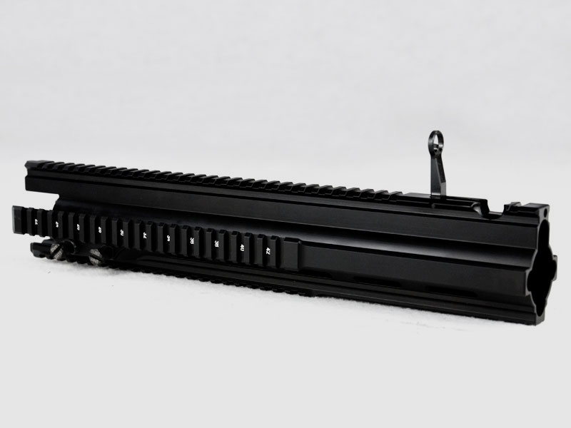 Heckler & Koch PICATINNY osłona rękojeści dla MR308 CZARNY, do lufy 16,5"/20" z oknem do regulacji gazu