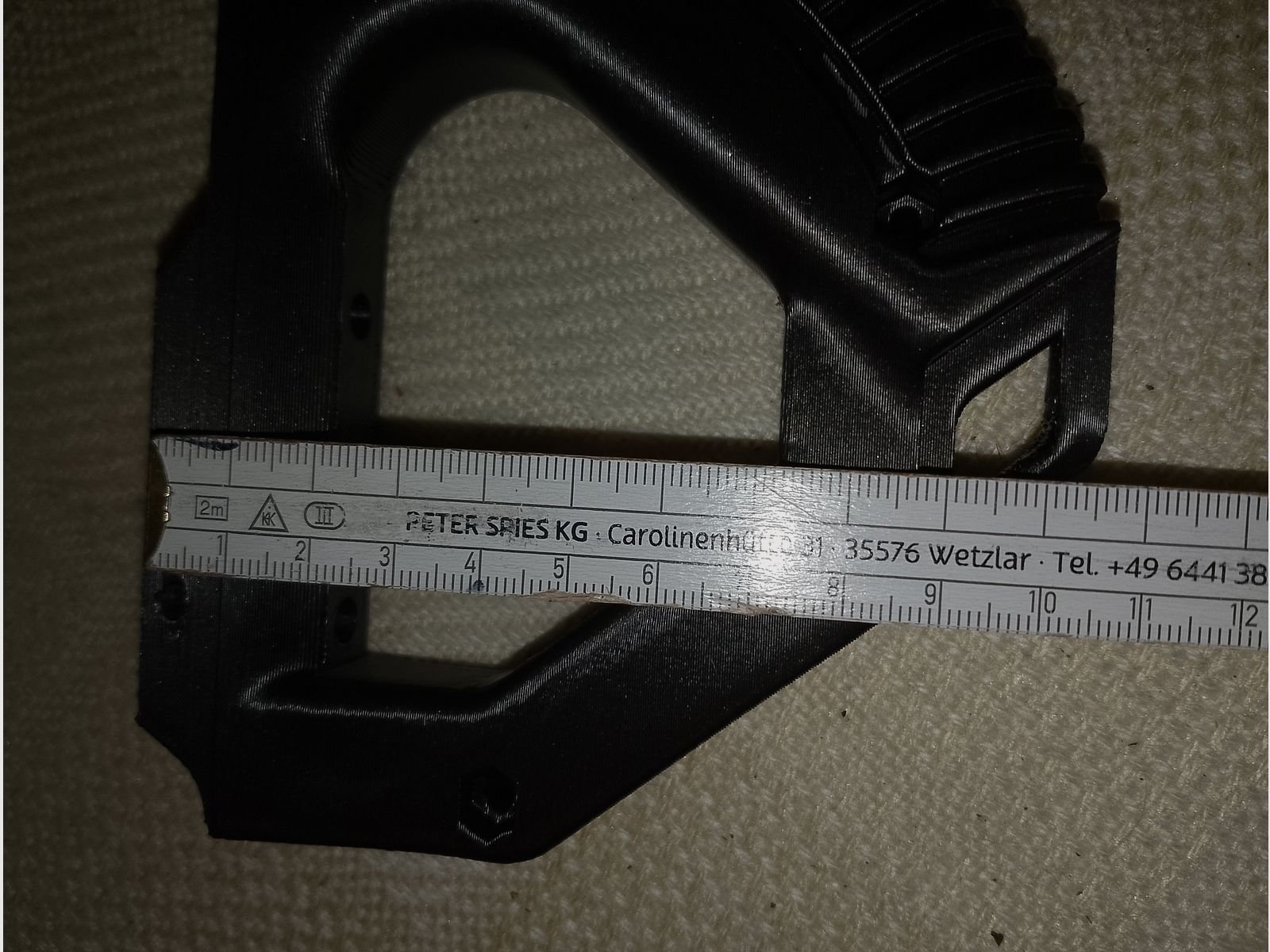 Front grip 3D print grip Picatinny universal front grip foregrip for Airsoft Softair Paintball weapons + band tape