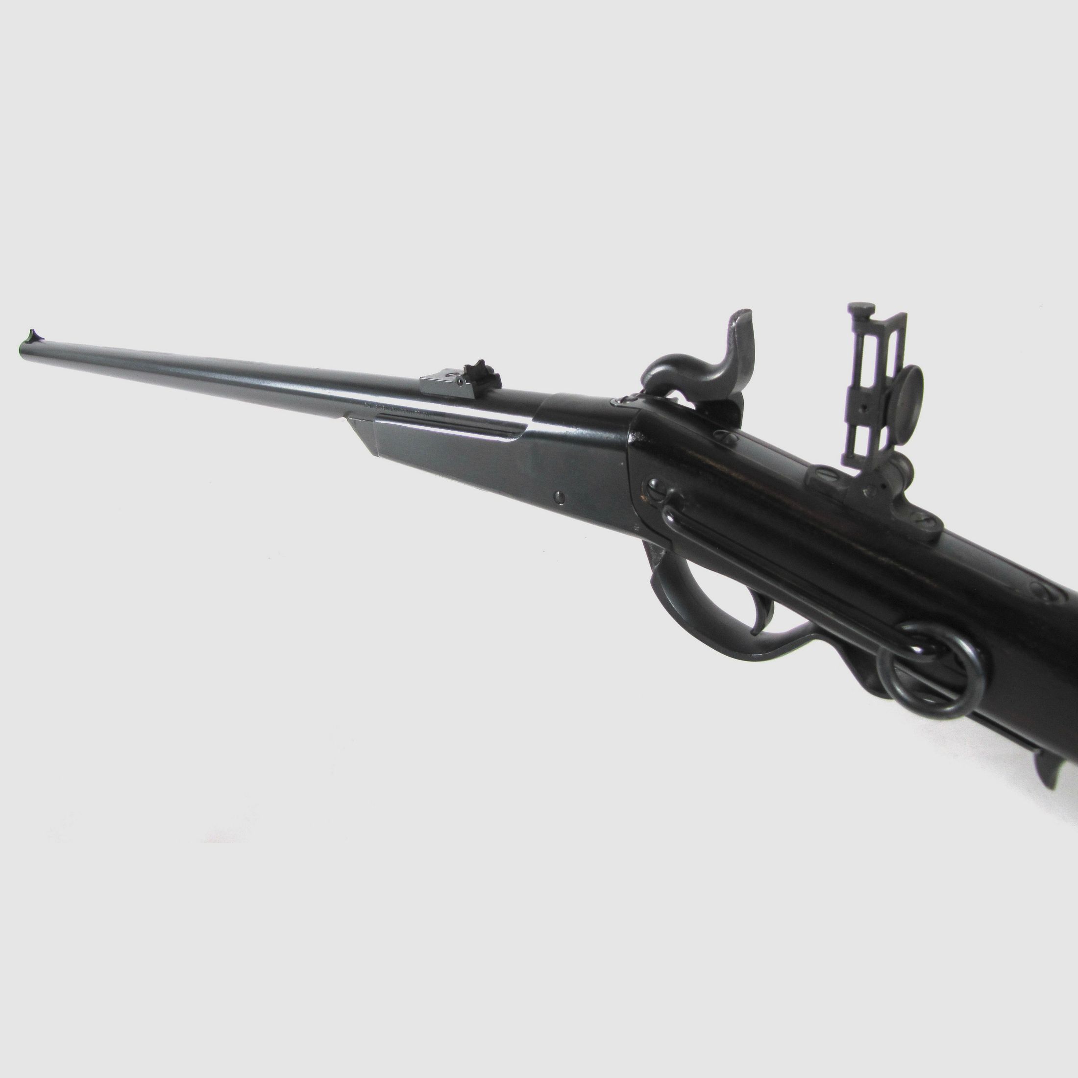 Vorderlader Wischo Gallager Mod 1860 vom Erma Werk, hergestellt in W. Deutschland,