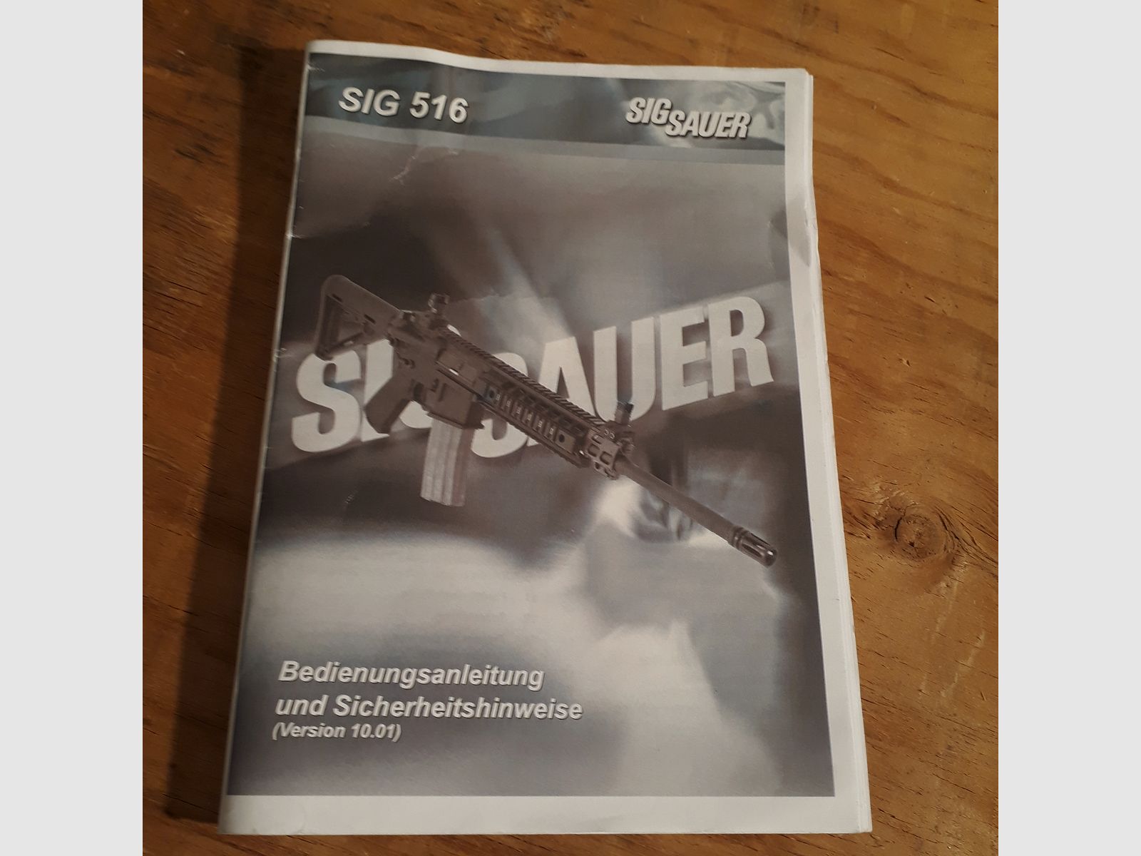 Like new - SIG SAUER 516 Patrol Sport with Geissele SSA-E trigger, .223 rem