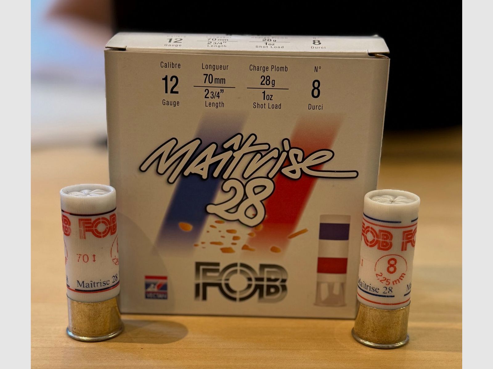 FOB Maitrise 28 - 12/70 - 28g - No. 8 (2.25 mm) - Lead