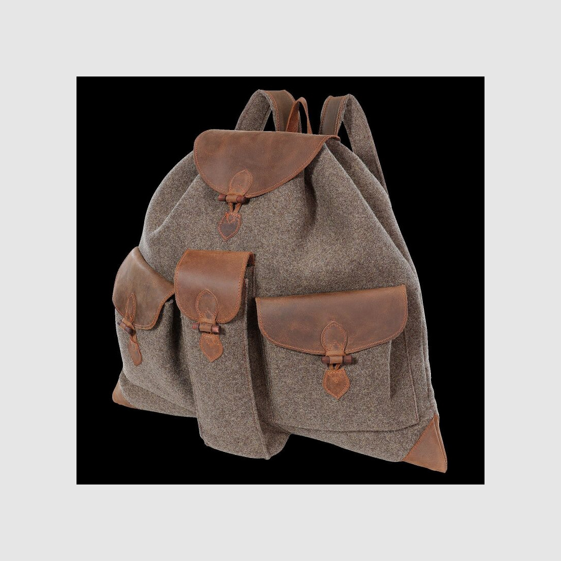 Fritzmann Jagdrucksack aus Wollfilz