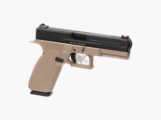 KJ Works KP-13 Scivolo in Metallo GBB CO2 Desert -F-