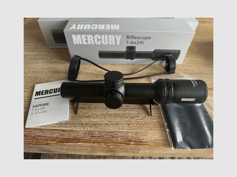 Mercury hunting Zielfernrohr Saphire 1-6x24i statt 599 jetzt nur 399 (Meopta, Zeiss, Steiner)