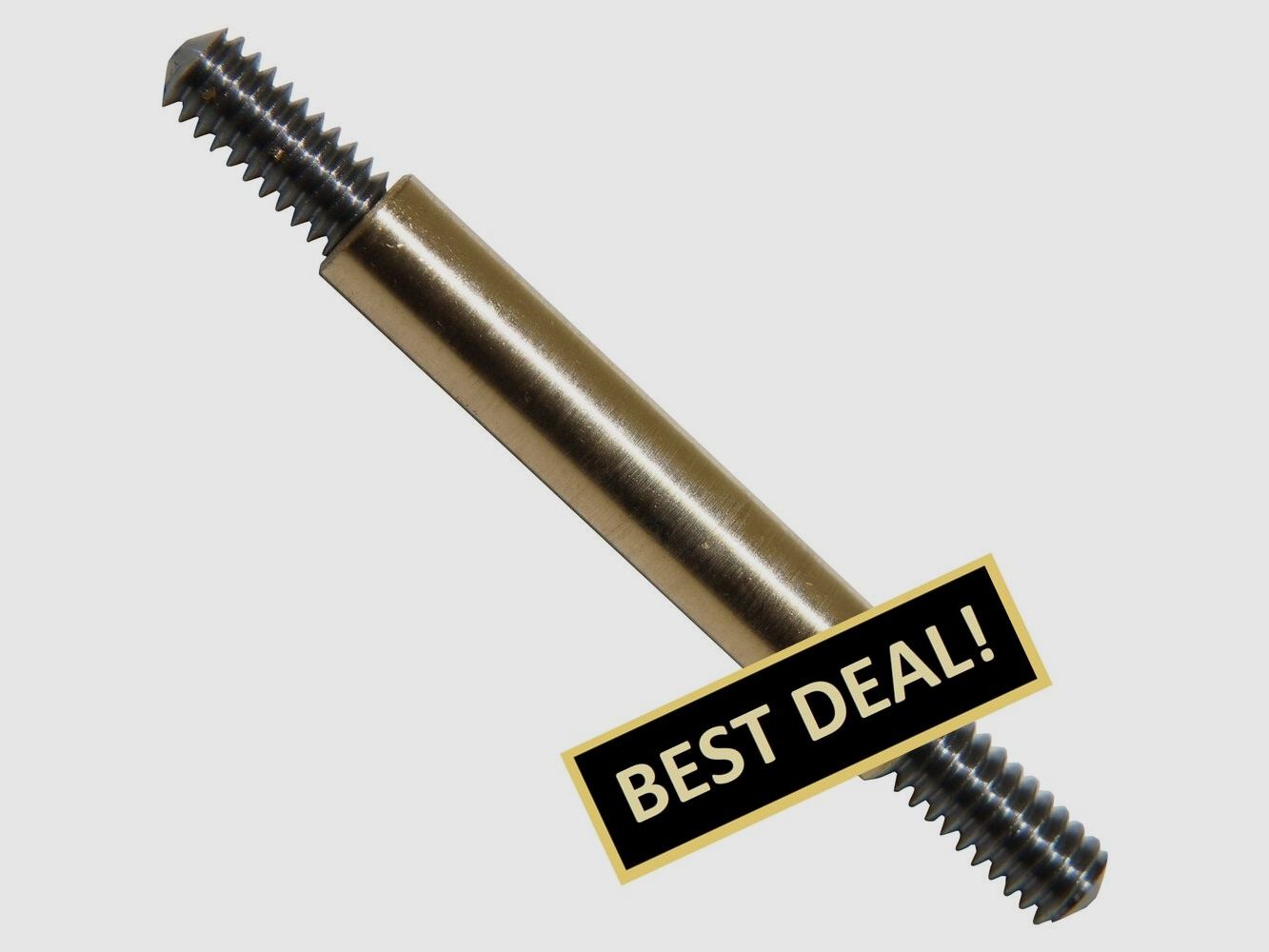 Adattatore filettato BALLISTOL Dewey (adattatore per asta di pulizia) filettatura 1/8" esterna a 1/8" esterna