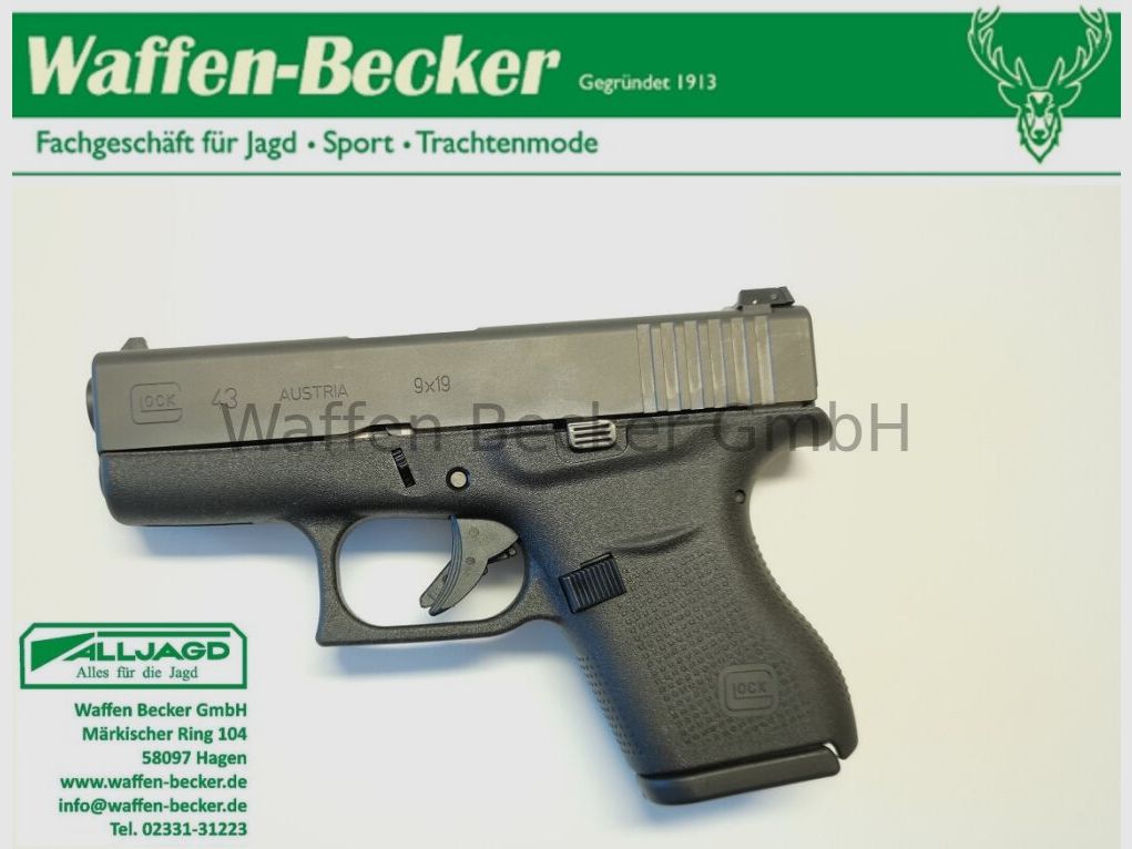 Glock Glock 43 Gen.4 Kal. 9mm Luger