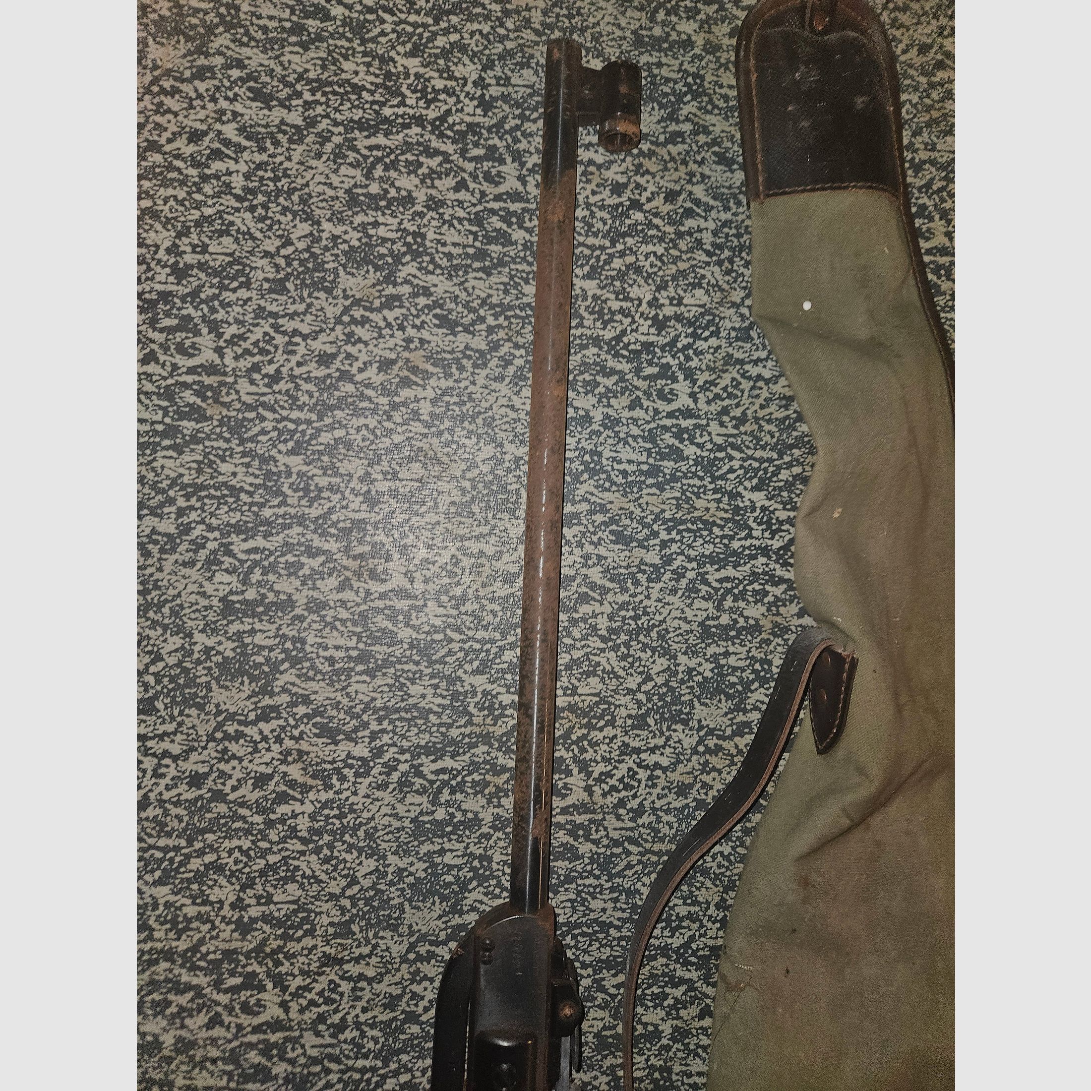 Diana Mod. 35 carabine à air – rareté AVANT 1970 avec numéro de série – 50 ans inutilisée