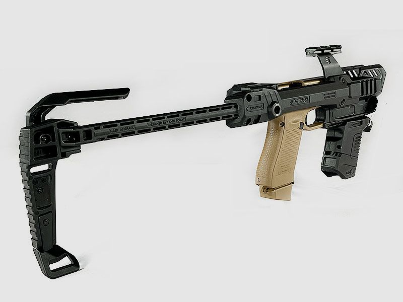 RECOVER GLOCK Conversion FULL Kit SPRO MG Calcio Pistol 1-colore Nero