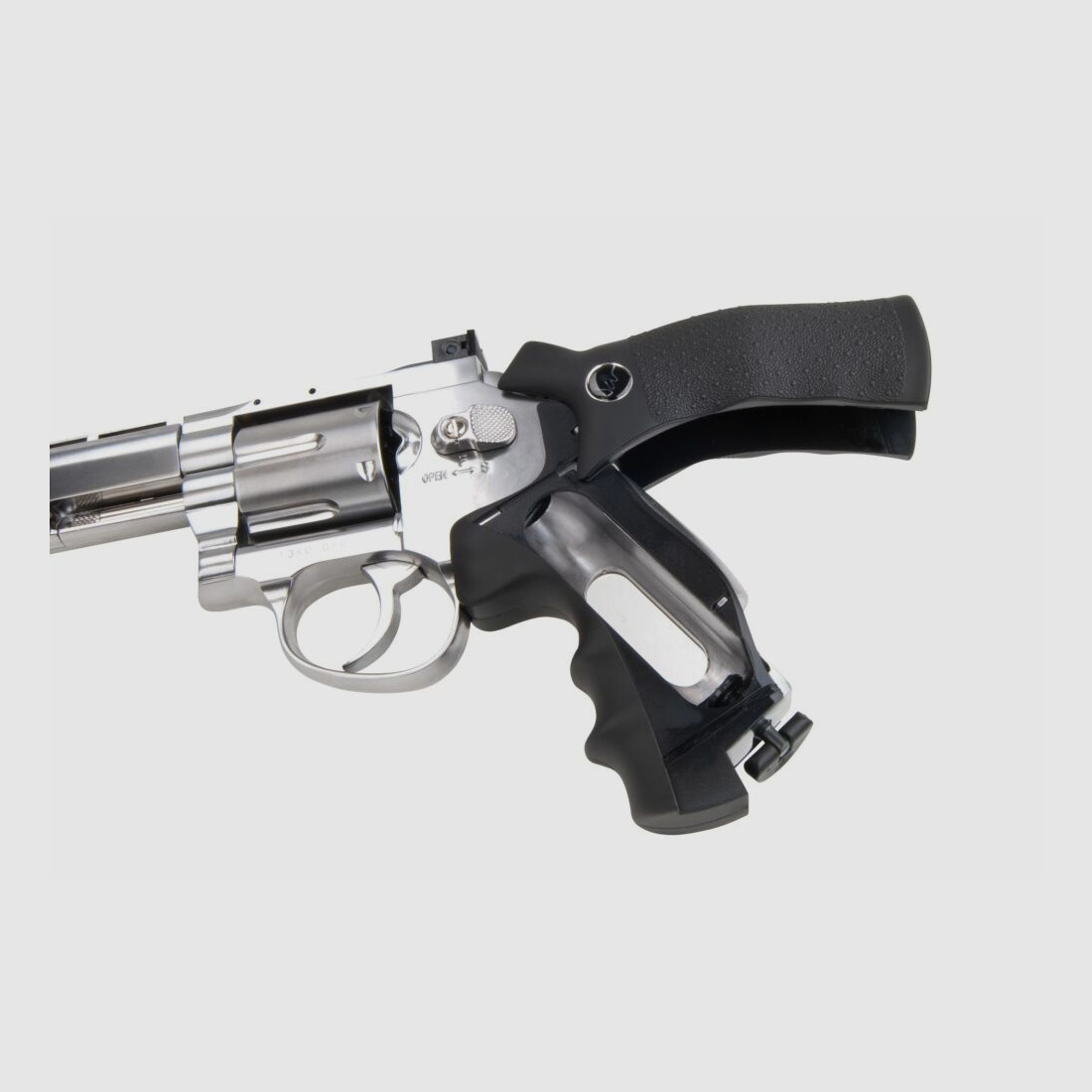 Dan Wesson 6" .177 Silber 4,5mm Druckluft Co2