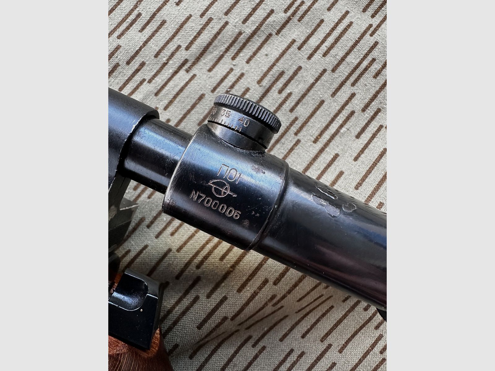 Fusil à air comprimé Haenel 311 État impeccable RDA Rare