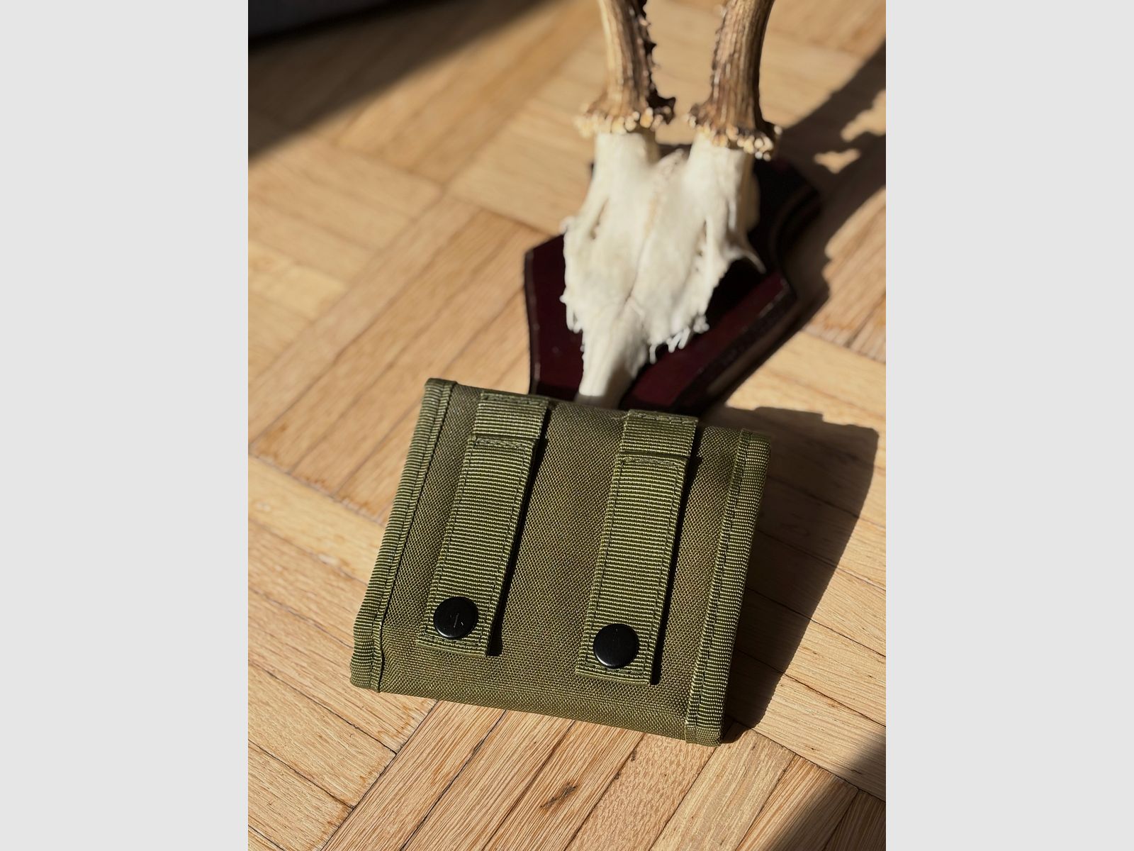 Estuche para cartuchos de caza, bolsa para cartuchos de nylon para cinturón