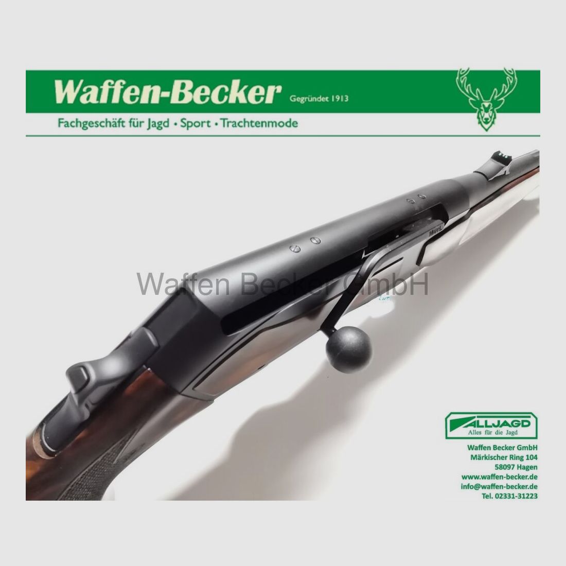 Filettatura della volata Browning Maral SF, canna scanalata